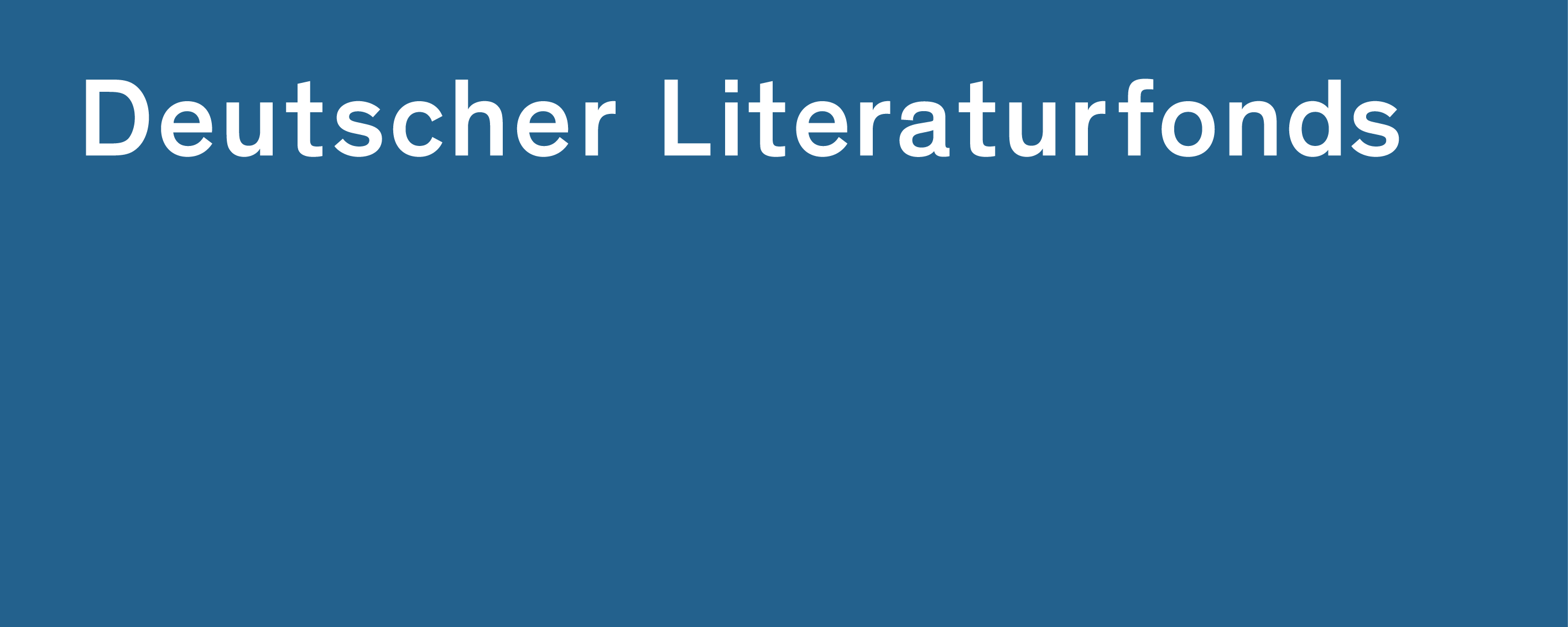logo deutscher literaturfonds