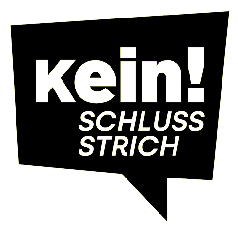 Logo - Kein Schlussstrich Logo - Kein Schlussstrich